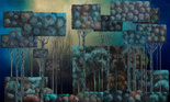 Fototapeta artystyczna Maze drzewa las