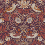 Tapeta William Morris 124229 ptaki i kwiaty