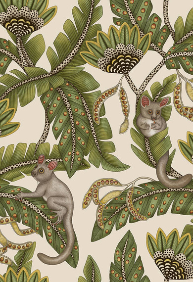 Tapeta Cole&Son 119/7032 Bush Baby lemurki