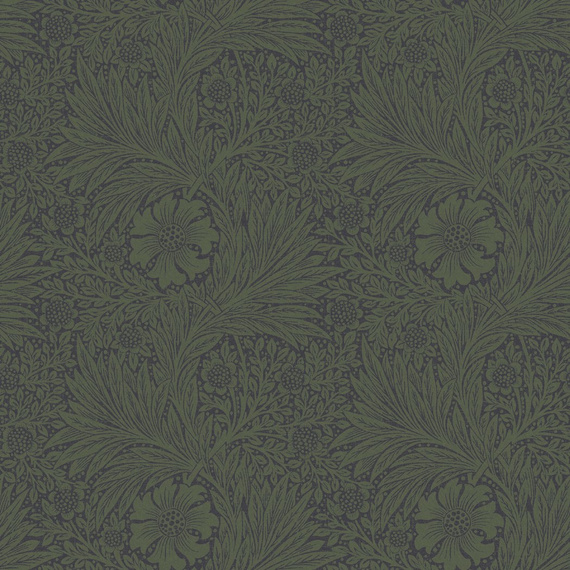  Tapeta William Morris 124255 metaliczne kwiaty