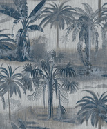 Tapeta Prestige Wallcoverings GL76204 tropikalna roślinność