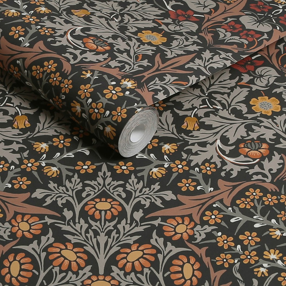  Tapeta William Morris 124250 kwiaty i liście