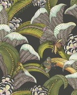 Tapeta Cole&Son 119/1002 Hoopoe Leaves liście i owady