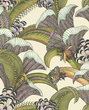 Tapeta Cole&Son 119/1001 Hoopoe Leaves liście i owady