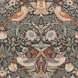 Tapeta William Morris 124230 ptaki i kwiaty