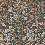 Tapeta William Morris 124250 kwiaty i liście