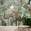 Tapeta Fototapeta  27028 Tropics mural Elephant sighting 