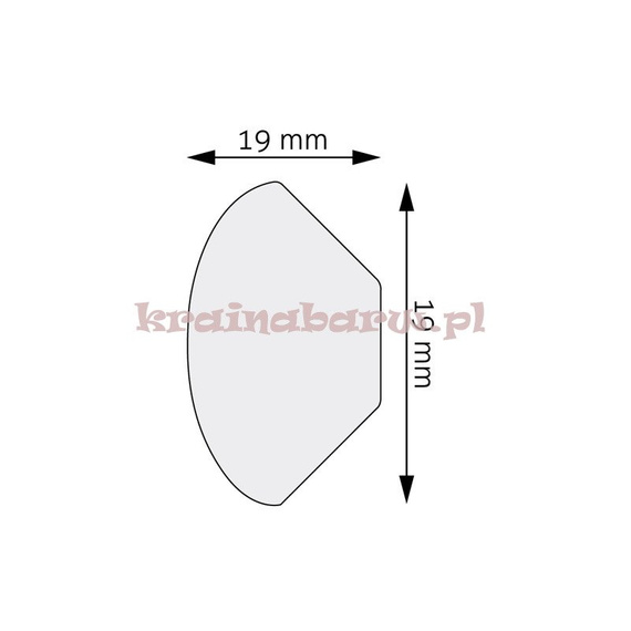 Listwa przypodłogowa LPC-12M 244 x 1,9 x 1,9cm