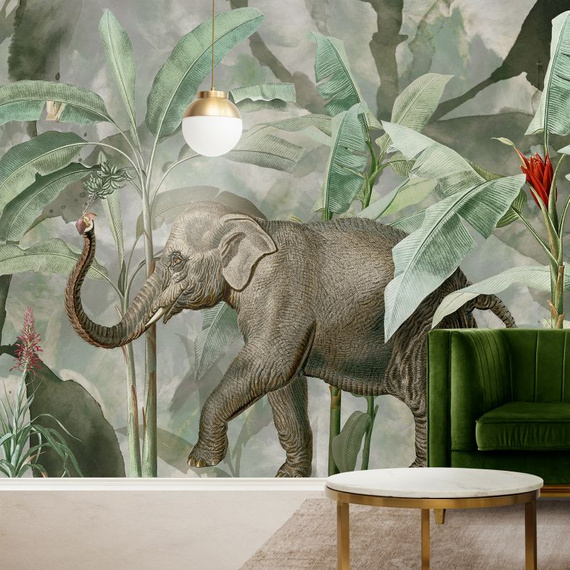 Tapeta Fototapeta  27028 Tropics mural Elephant sighting 